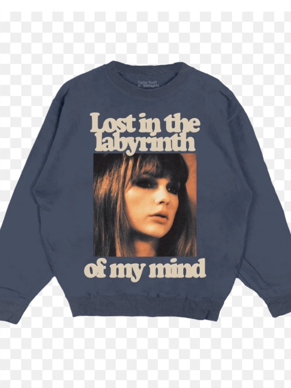 Taylor Swift Midnights Fleece-Lined Crewneck Size XL EUC collectors item